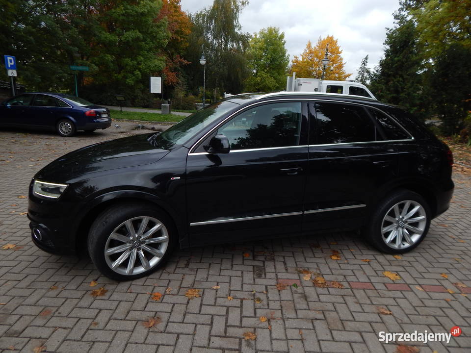 Audi Q3 20 TFSI S LINE QUATTRO 210 STronic czujnik parkowania Białystok sprzedam
