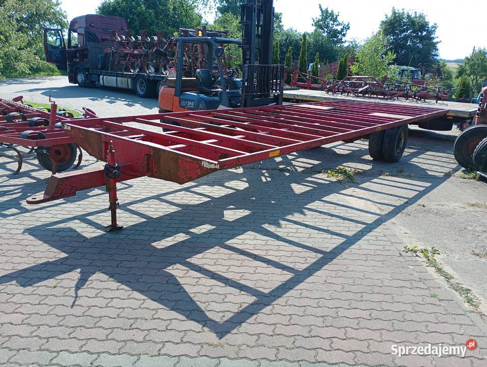 Przyczepa do słomy bel dłużyca 78 metra mocna kujawsko-pomorskie
