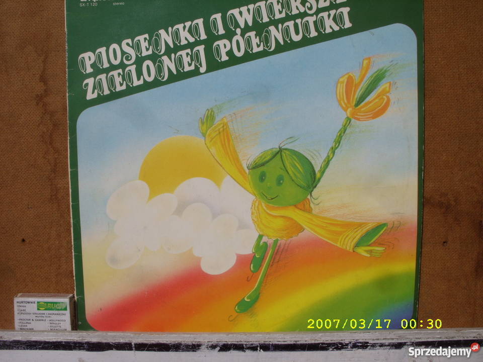 LP PIOSENKI I WIERSZE Z ZIELONEJ PRONIT PLP OOO3 Płyty i kasety Wołów sprzedam