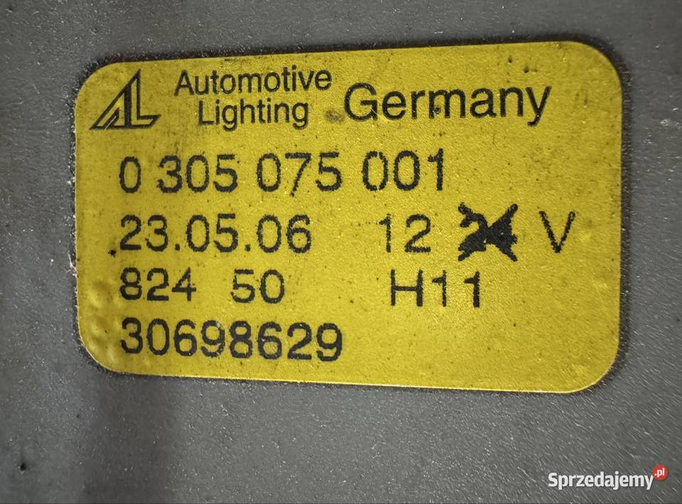 Halogen przód lewy lh volvo v50 0408 30698629 Międzychód