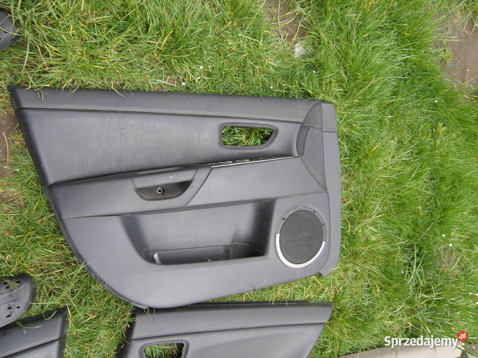 Boczki drzwi skórzane skóra Mazda 3 I 0309 BK Kraków