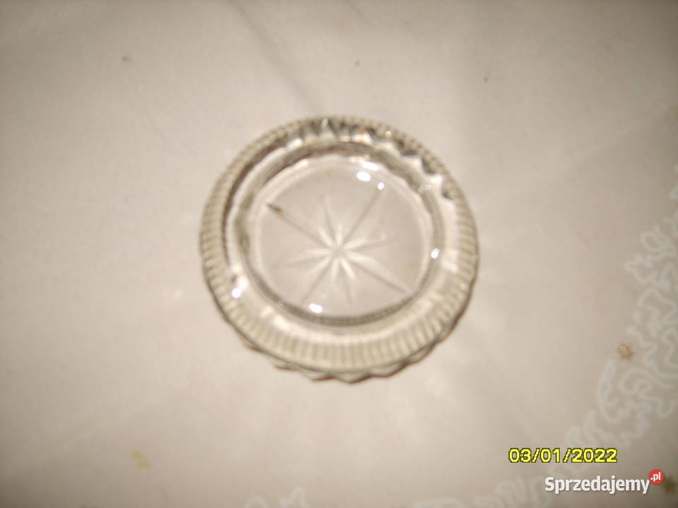 Popielniczki kryształowe małopolskie Kraków