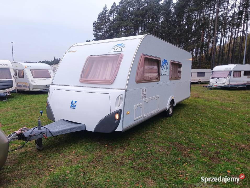 Knaus Sudwind 550 FSK Lóżko Piętrowe 2007r DMC Kempingowe Lipowa