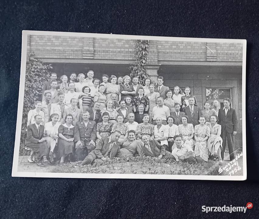 Zdjęcie pensjonariuszy uzdrowiska Świeradów wielkopolskie