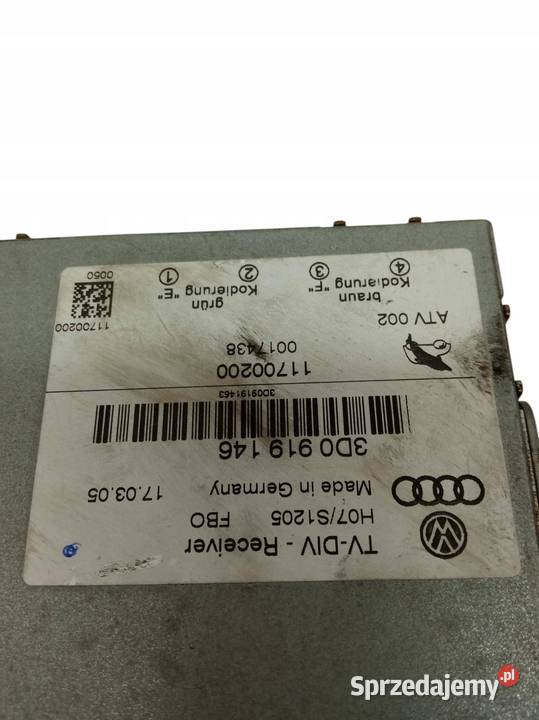 RADIO TUNER RADIA MODUŁ 3D0919146 Volkswagen