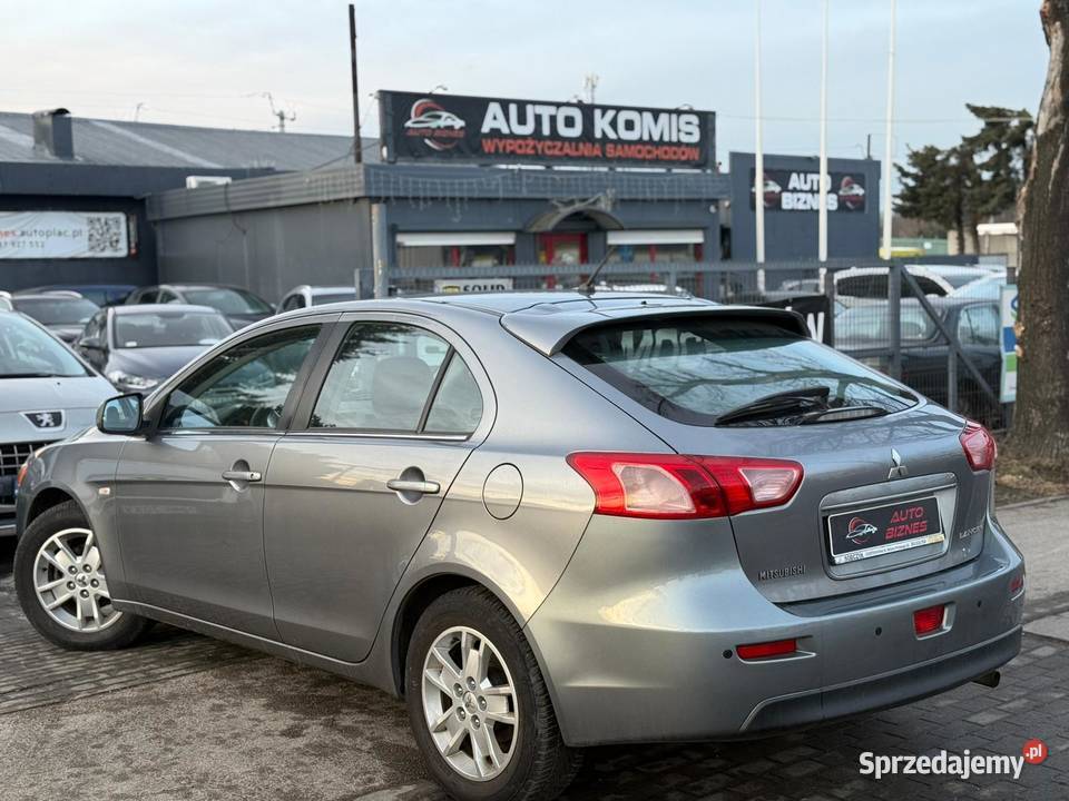 Mitsubishi Lancer 16 Benzyna 117 2011r 106 000 wspomaganie kierownicy śląskie