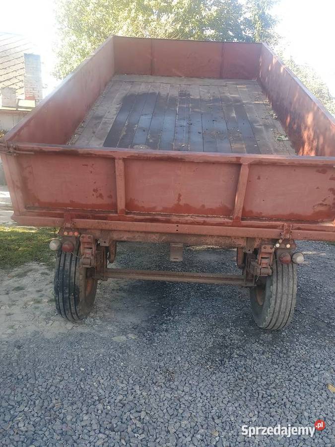 Przyczepa wywrotka 3 stronna