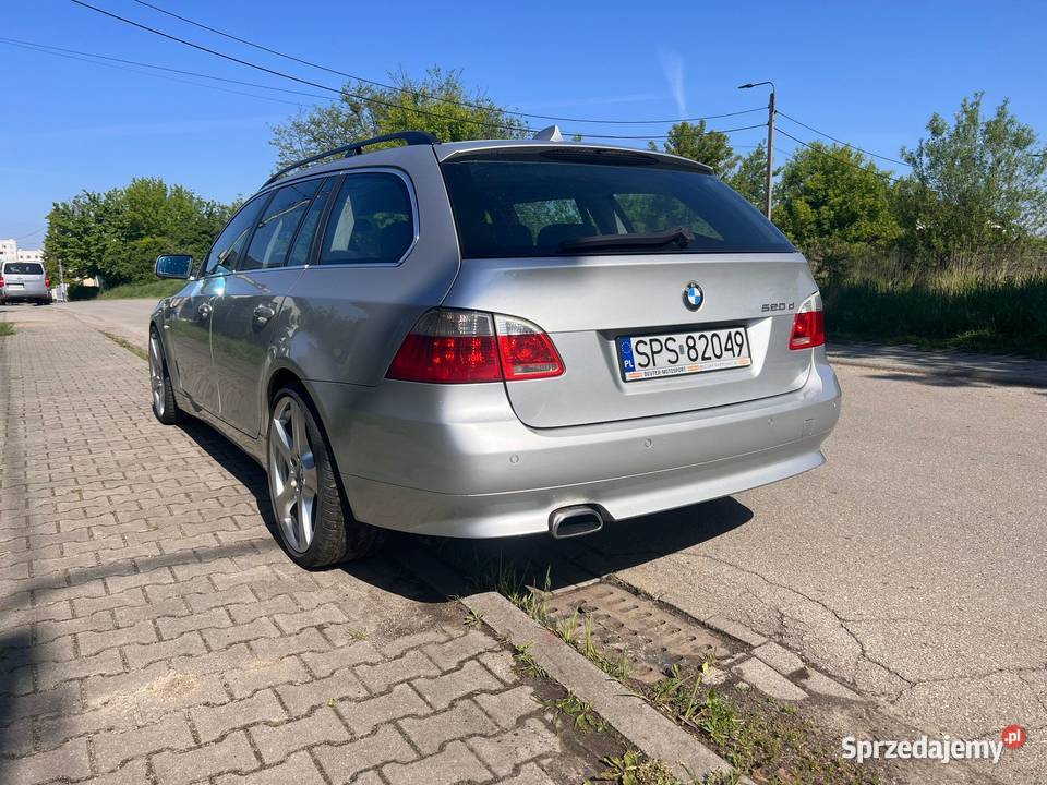 BMW E61 520d super stan zadbane 20 felgi polisa 355000km śląskie