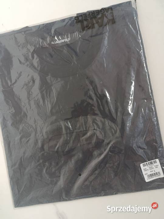 Tshirt męski Karl Lagerfeld granatowy M nowy podlaskie Białystok