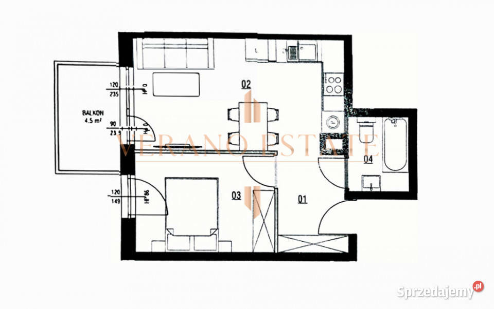 Kameralne osiedle premium 2 pokoje z balkonem