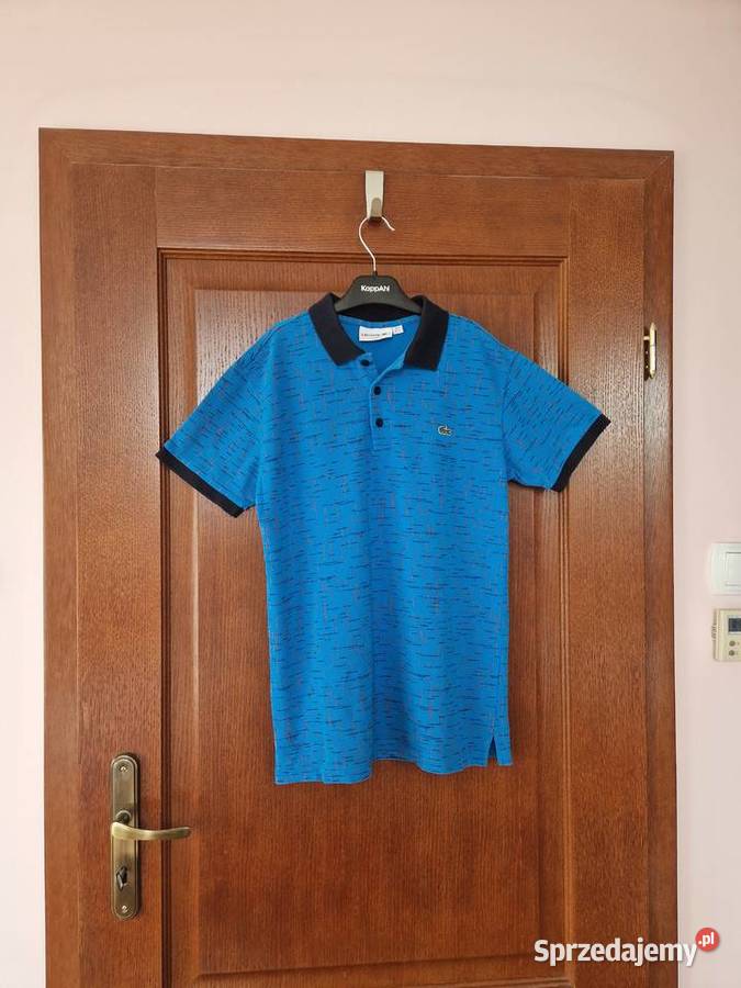 Koszulka polo niebieska Lacoste rozmiar S Bibice