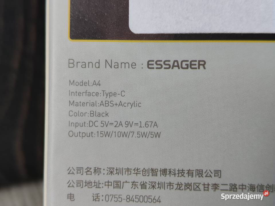 Ładowarka indukcyjna bezprzewodowa samochodowa podlaskie