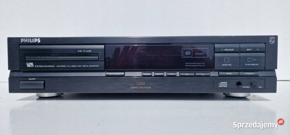 odtwarzacz kompaktowy PHILIPS CD615 cdm 419 TDA Międzychód sprzedam