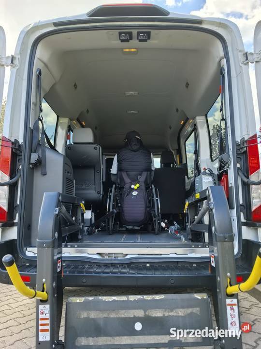 Ford Transit winda przewóz osoby na wózku z Transit Poznań