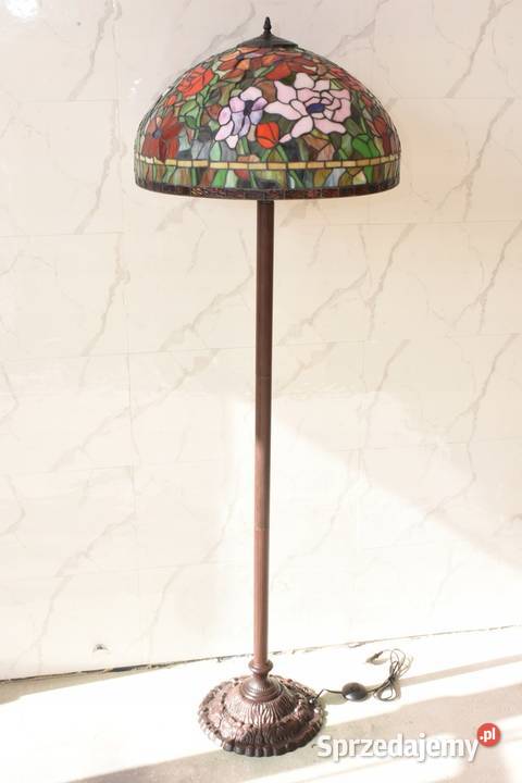 Lampa Podłogowa Tiffany Style Lampa Witrażowa Kraków sprzedam