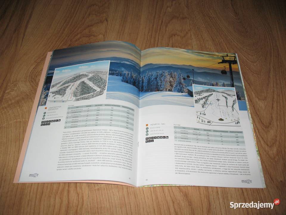 MAŁOPOLSKA Aktywnie zimą BROSZURA Rok wydania 2014 Mapy i przewodniki śląskie Chorzów