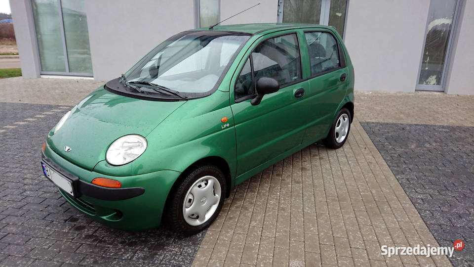 Daewoo Matiz 99 r 103 Drugi właściciel manualna Białystok