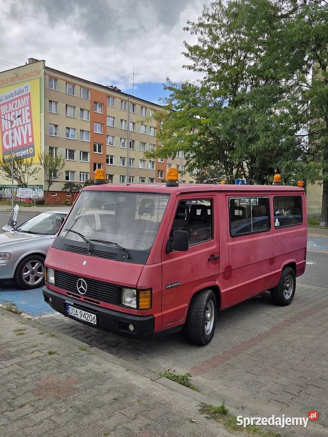 Mercedes MB100 24D 9osobowy strażacki oryginał Jelcz-Laskowice sprzedam