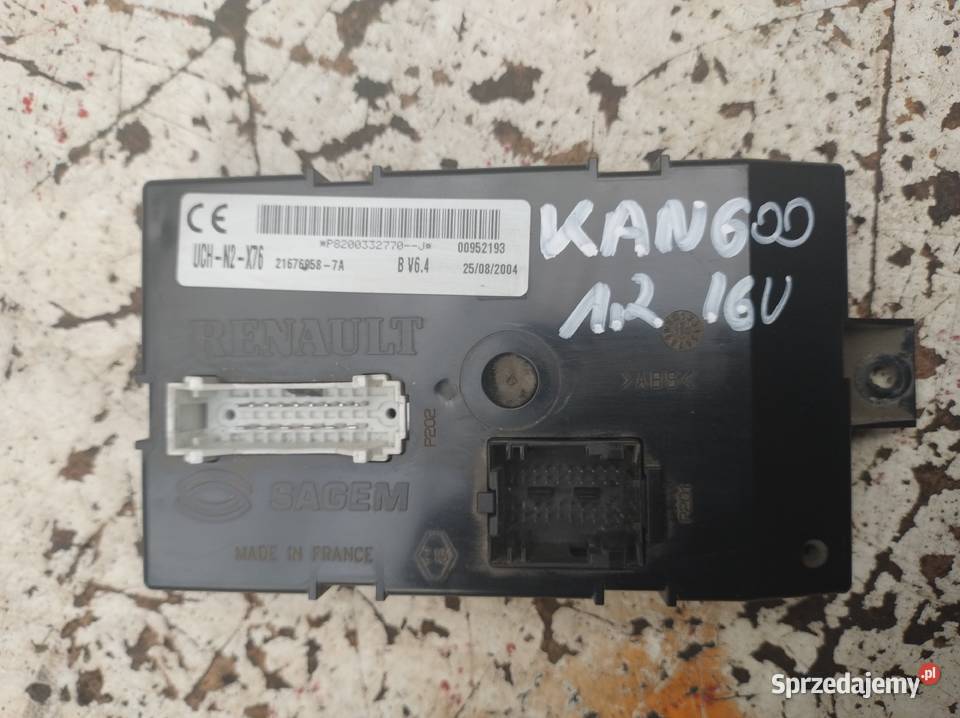 RENAULT KANGOO I Lift modul BSI P8200332770J komputery Kielce