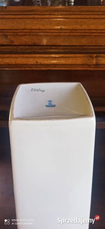 Wazon Kaiser W Germany Ręcznie malowany dekor Gdańsk