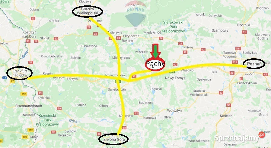DWZ na 2 domy PąchyMiedzichowo 52m Pąchy sprzedam