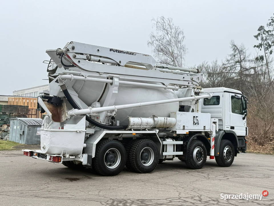 Betoniarka z pompa do betonu Mercedes automatyczna mazowieckie sprzedam