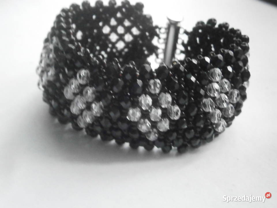 Bransoletka caprice czarna beading sprzedam