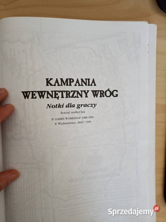 Wewnętrzny Wróg dodatek Warhammer Fantasy Role