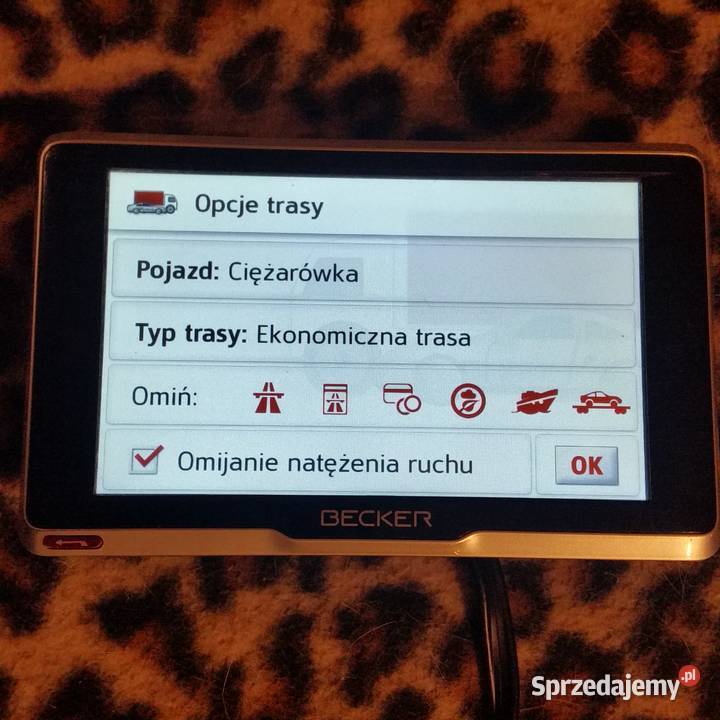 Nawogacja BECKER PROFESJONAL BE B20 5 Konieczki