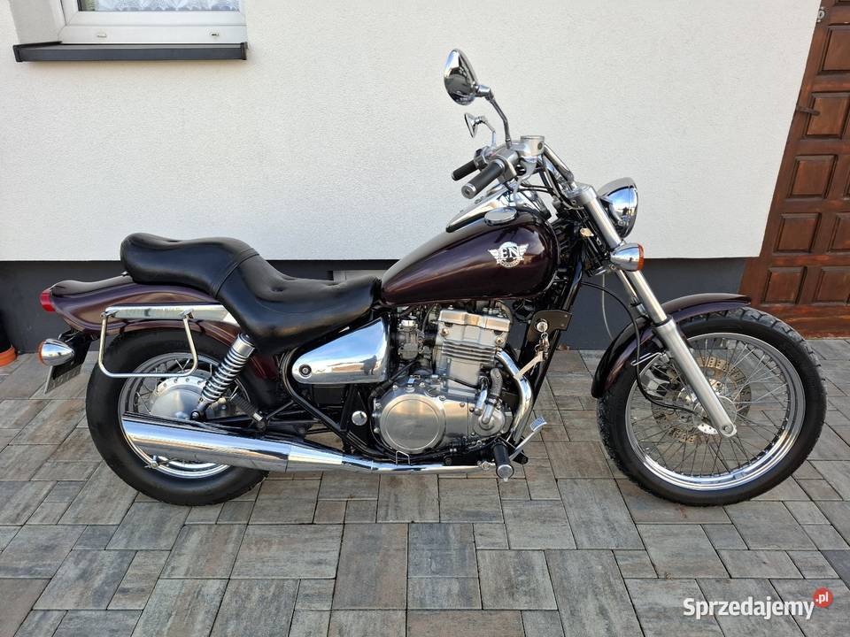 Kawasaki en 500 1997 przebieg 24 łańcuch Chobrzany