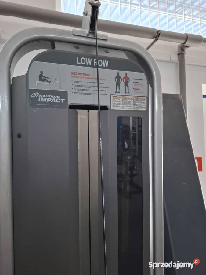 Maszyna do wiosłowania Nautilus Impact Low Row Wałcz sprzedam