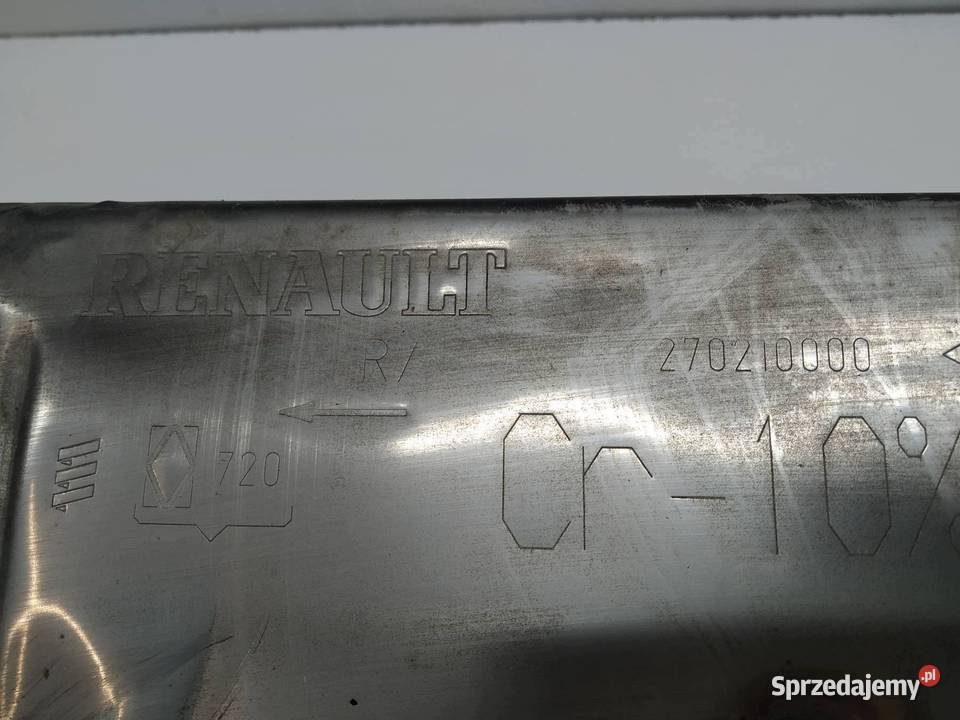 TŁUMIK WYDECH KOŃCOWY 16 ETECH 270210000 Renault osobowe