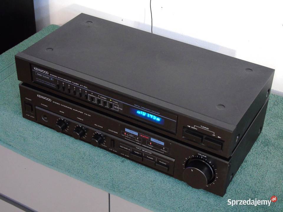 Wzmacniacz i Tuner Kenwood KA34 i KT34 Vintage Jasło