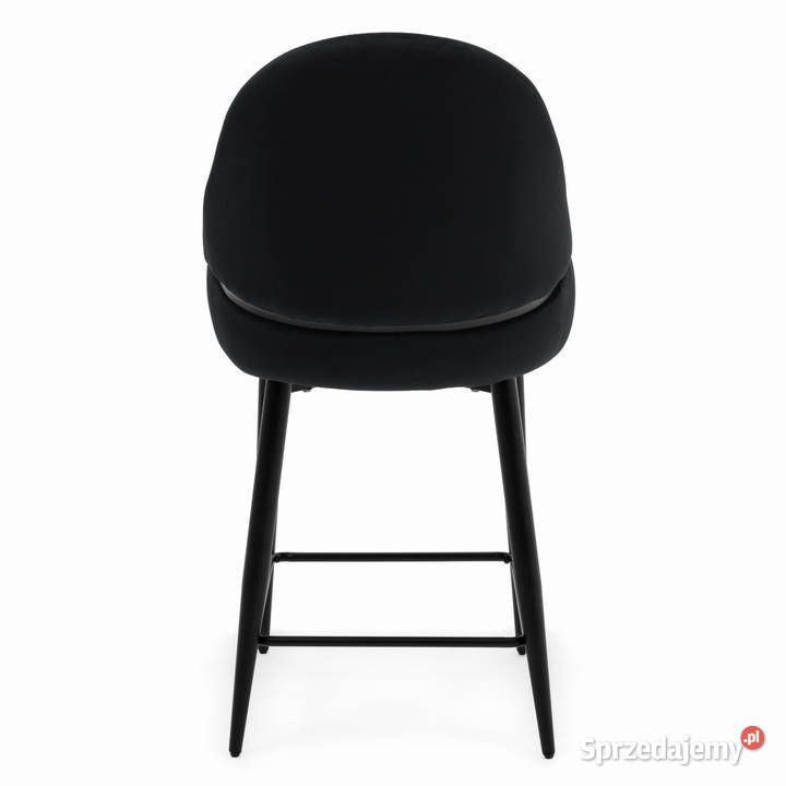 Hoker Tapicerowany Bergamo Czarny Wysyłka 24H