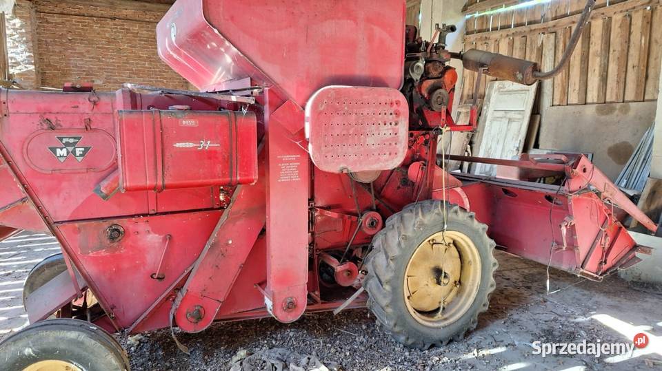 kombajn MF Do kombajnów Rolnictwo Miętkie-Kolonia