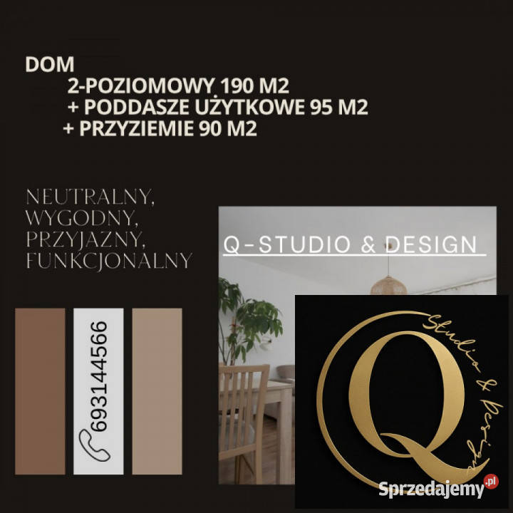 Do sprzedaży dom wolnostojący 270 metrów Psary 5555zł/m2 dolnośląskie