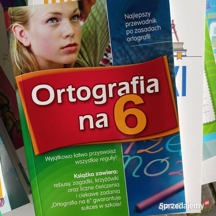 Ortografia na 6 pomoc edukacja książki Warszawa
