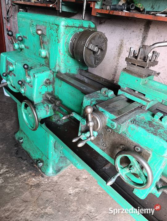 Tokarka do metalu starodawna CTR 654N obrabiarka Kielce