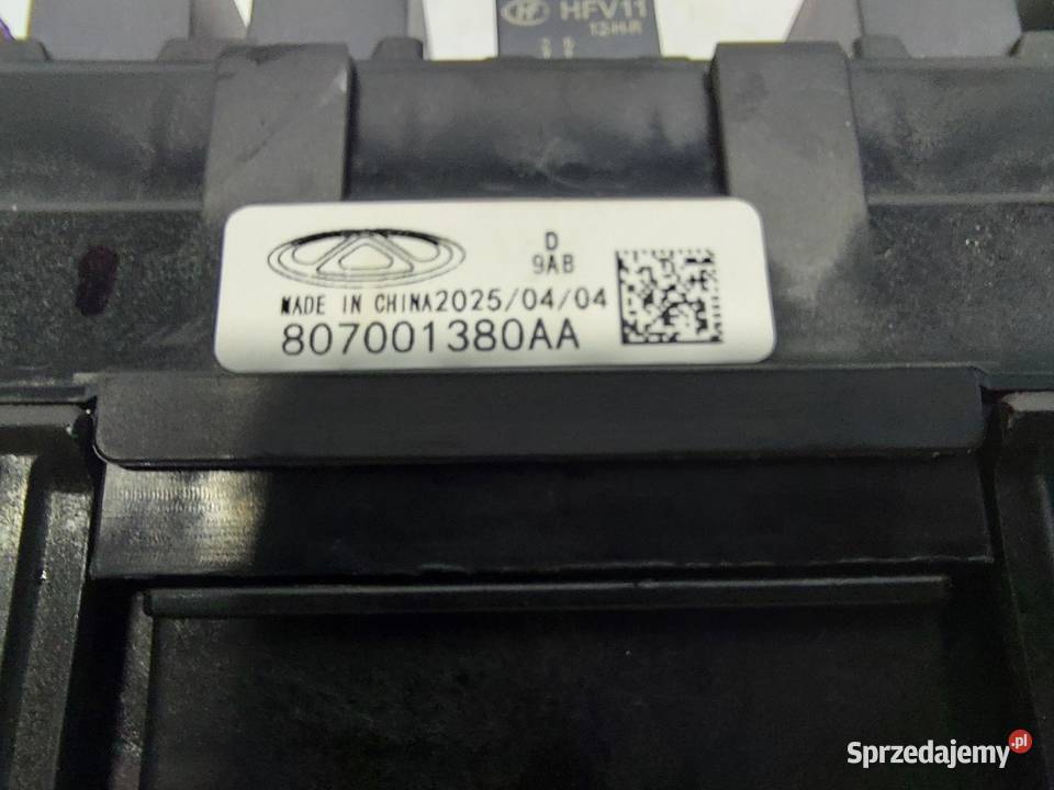 Jaecoo 7 PHEV 2025r skrzynka puszka Układ elektryczny, zapłon dolnośląskie