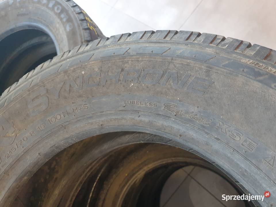 Opona Michelin Synchrone 21570r16 Samochodowe Dobre Miasto