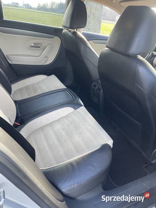 Volkswagen Passat CC 20tdi 2009r Polski Salon srebrny Passat CC