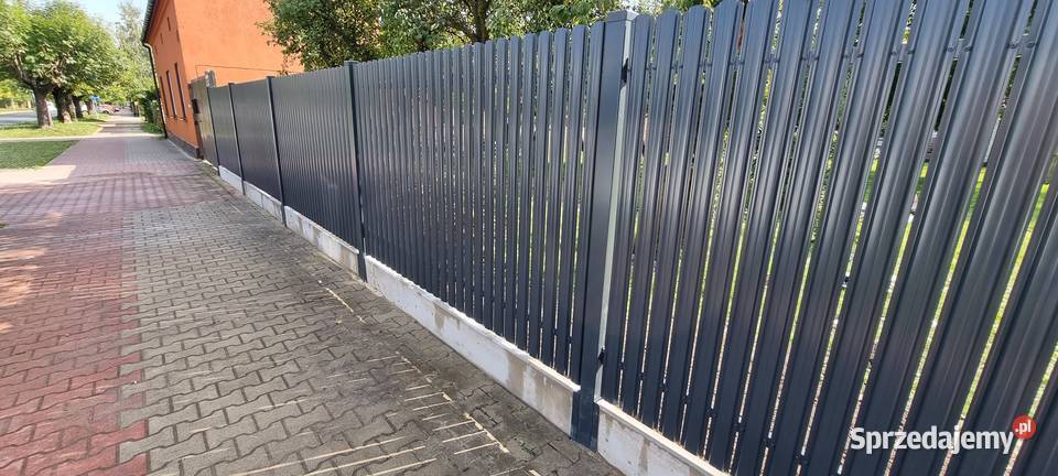 Ogrodzenia SZTACHETOWE bramyfurtkiprzęsła Przęsła Pabianice