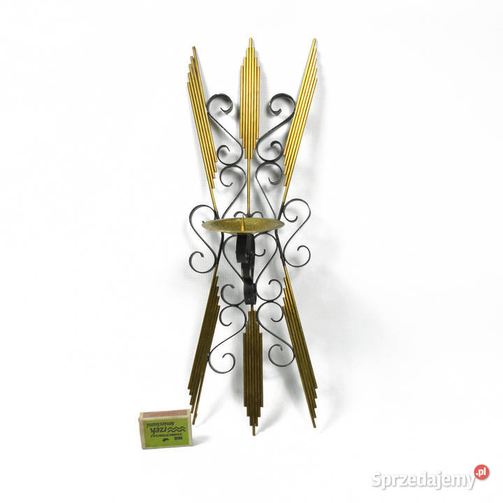 Modernistyczny świecznik wiszący Austria lata 60 Warszawa