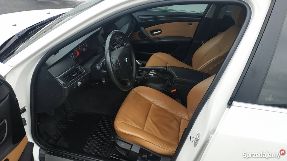 BMW E60 20 diesel manual LiFT PIĘKNA MAT 2008r Toruń