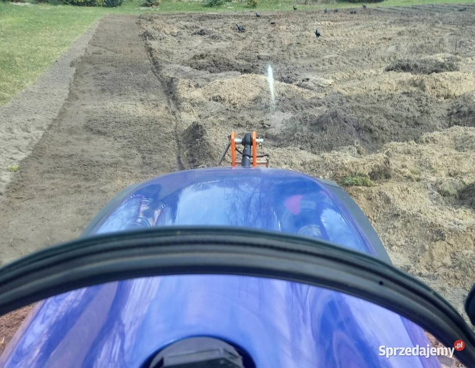 RÓWNANIE TERENU WOLA GUŁOWSKA powiat łukowski Wola Gułowska