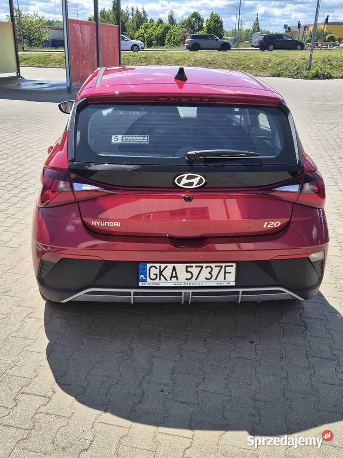 Hyundai i20 LED COMFORT nowy 2025 niski przebieg aluminiowe felgi Gdańsk