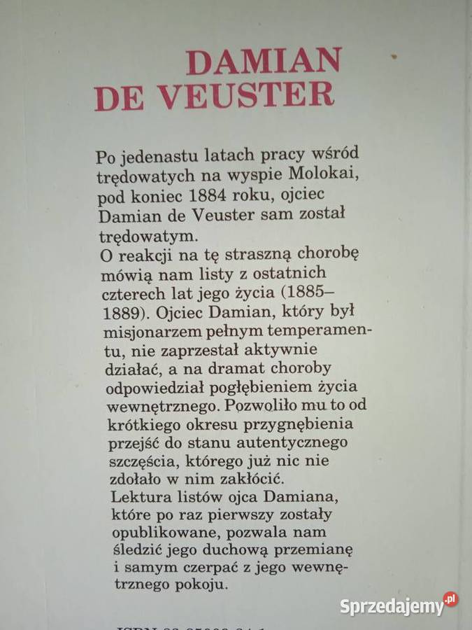 DZIWNE SZCZĘŚCIE Damian De Veuster