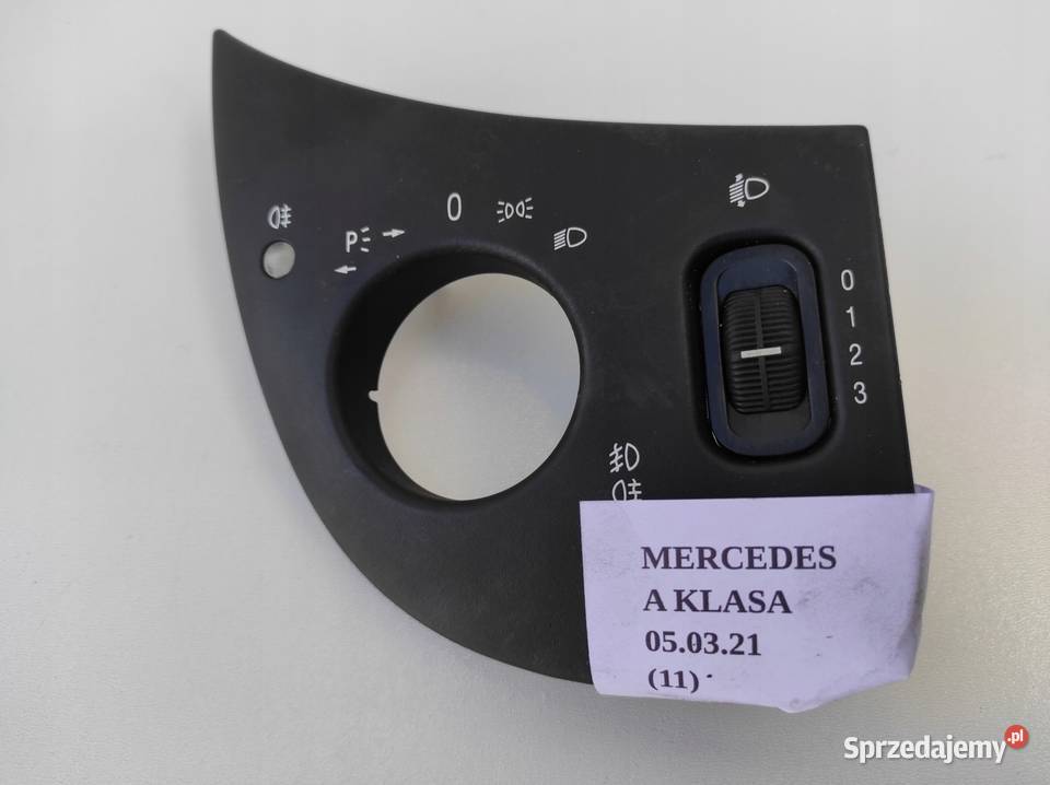 PANEL REGULACJI ŚWIATEŁ MERCEDES A KLASA W168 wielkopolskie Nowy Tomyśl