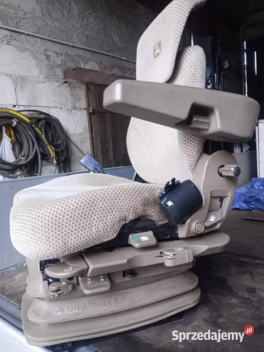 Fotel siedzenie pneumatyczne John Deere msg Bukowiec sprzedam