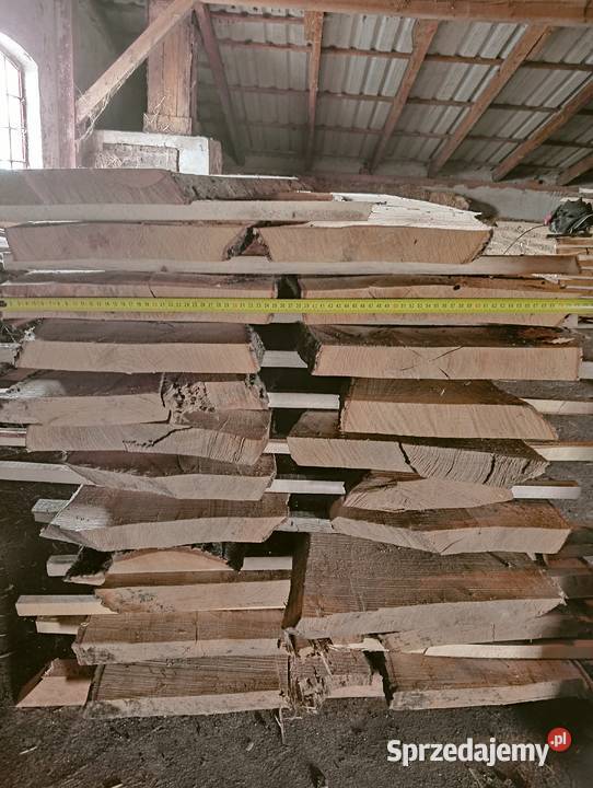 Sprzedam tarcicę foszty z dębu i jesiona Radzyń Chełmiński sprzedam